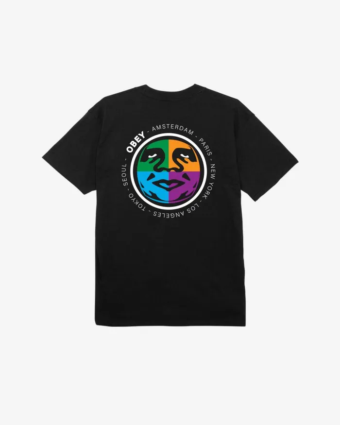 Men CITY BUILT CLASSIC TSHIRT White OBEY Clothing TSHIRTS
