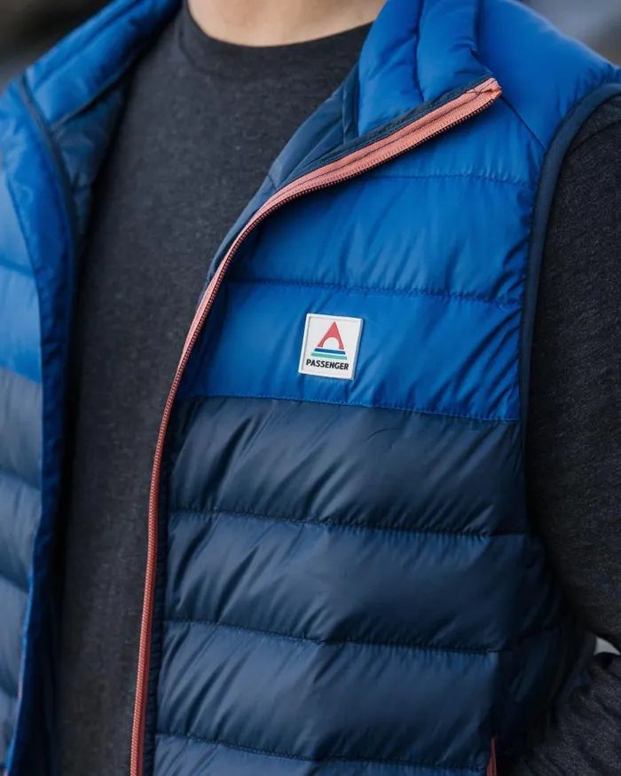 Men Jackets Passenger Roamer Insulated Vest Rich NavyCobalt Rich Navycobalt