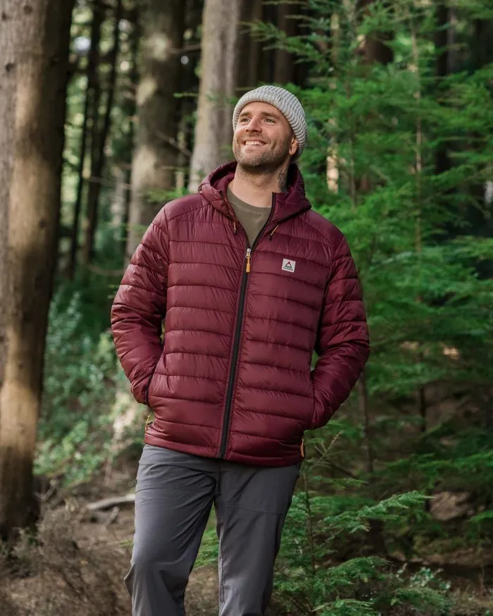Men Jackets Passenger Roamer Recycled 20 Insulated Jacket Wine Wine