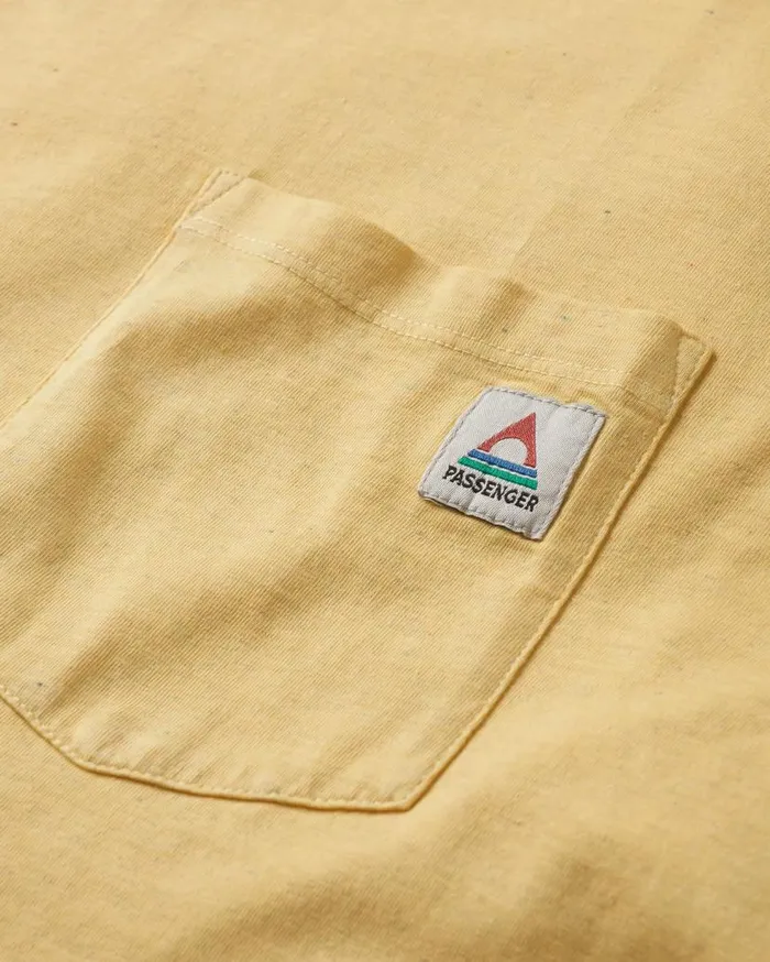 Men Tops Passenger Heritage Recycled Relaxed Fit TShirt Jojoba Jojoba