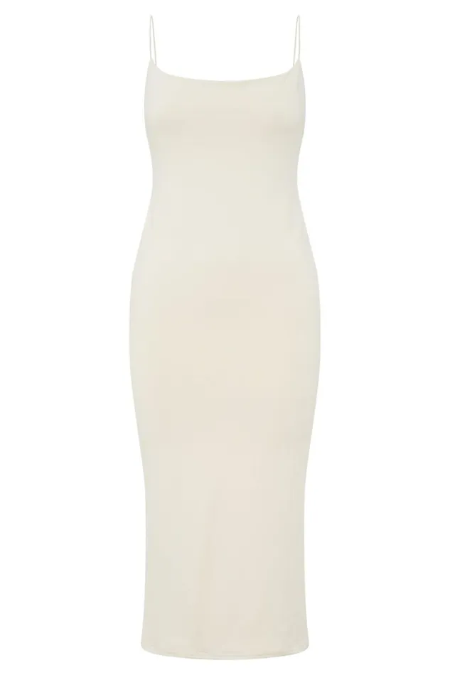 Meshki Maxi Dresses Sabine Backless Maxi Dress 8211 Cream Cream 8211 Women