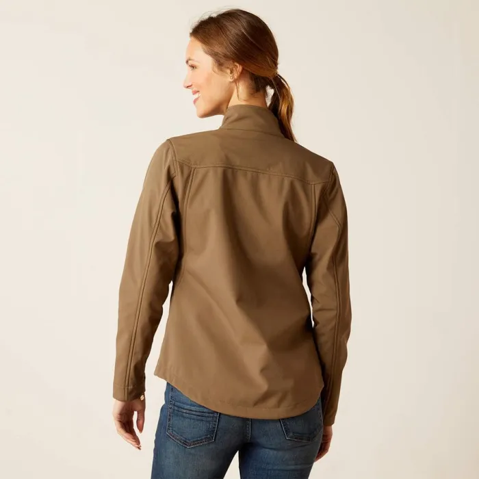New Team Softshell Jacket Canteen Women Ariat English Riding New Team Softshell Jacket Canteen Women Ariat English Riding