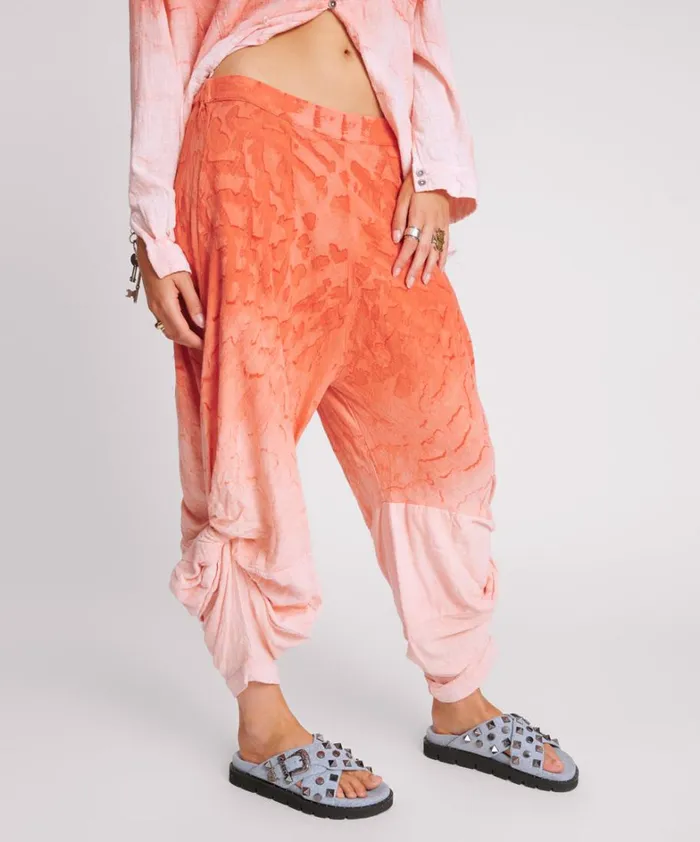 One Teaspoon Bottoms HAND PAINTED SUNSET MUSLIN GYPSY PANT 8211 Women