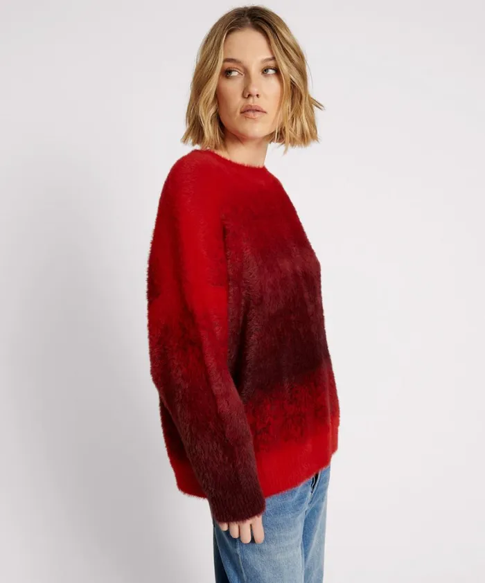 One Teaspoon Knitwear BURNING SUNSET OMBRE KNIT SWEATER 8211 Women One Teaspoon Knitwear BURNING SUNSET OMBRE KNIT SWEATER 8211 Women