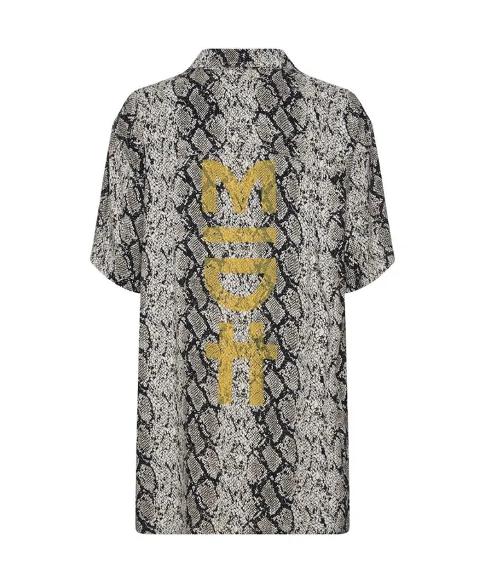 One Teaspoon Shirts MIDH SNAKE UNISEX SHIRT 8211 Women One Teaspoon Shirts MIDH SNAKE UNISEX SHIRT 8211 Women
