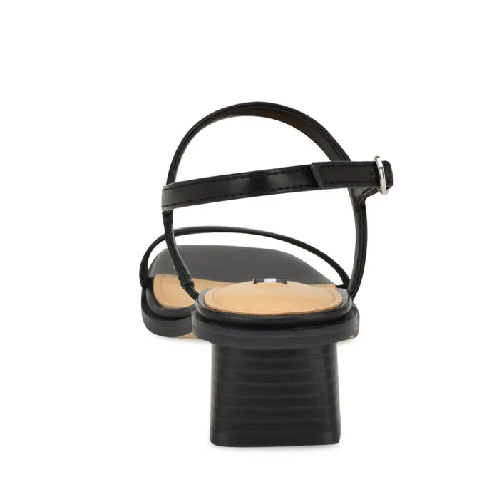 Purdy Block Heel Sandals Black Women Nine West Dress Purdy Block Heel Sandals Black Women Nine West Dress