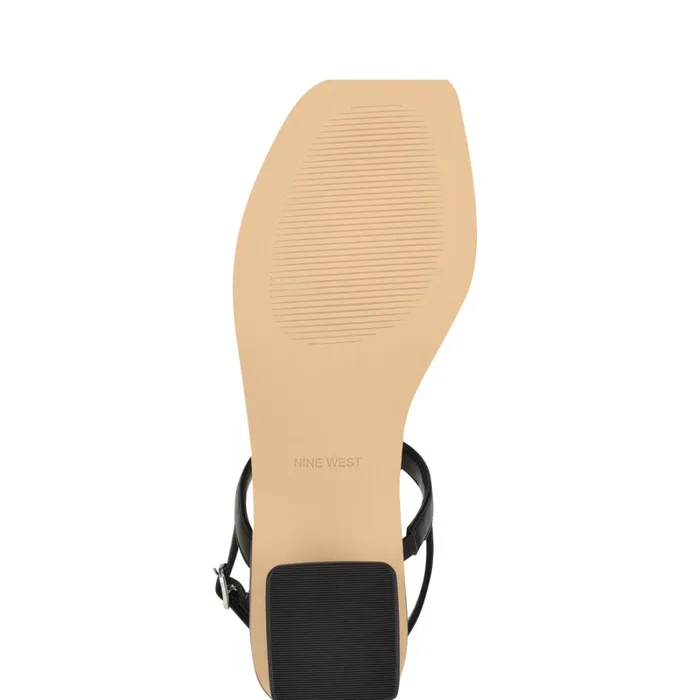 Purdy Block Heel Sandals Black Women Nine West Dress Purdy Block Heel Sandals Black Women Nine West Dress