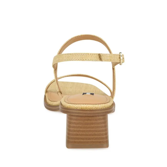 Purdy Block Heel Sandals Natural Raffia Women Nine West Dress Purdy Block Heel Sandals Natural Raffia Women Nine West Dress