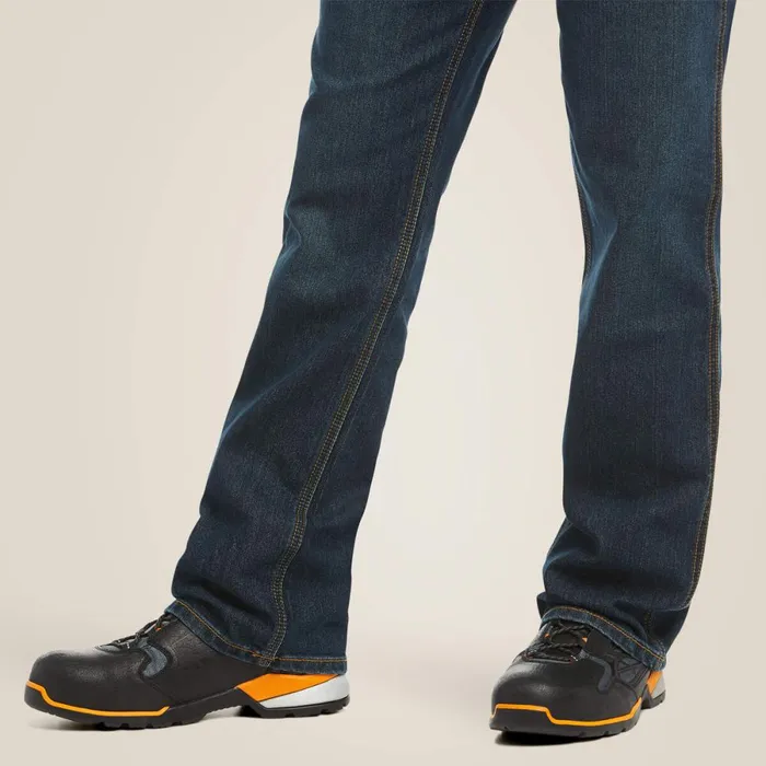 Rebar M4 Low Rise DuraStretch Workhorse Boot Cut Jean Phantom Men Ariat Denim Rebar M4 Low Rise DuraStretch Workhorse Boot Cut Jean Phantom Men Ariat Denim