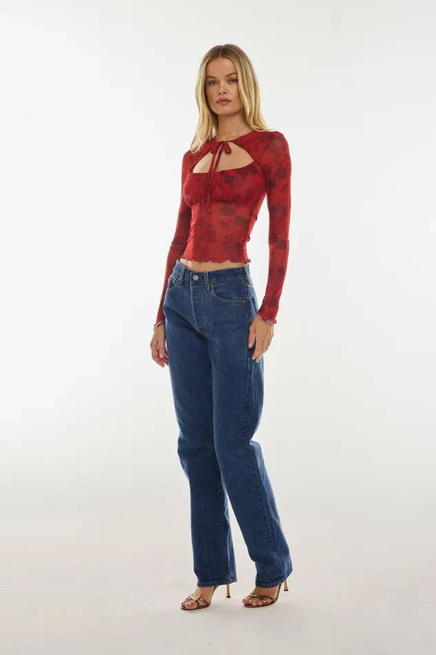 RESA Tops Cassie Top In Red Currant 8211 Women