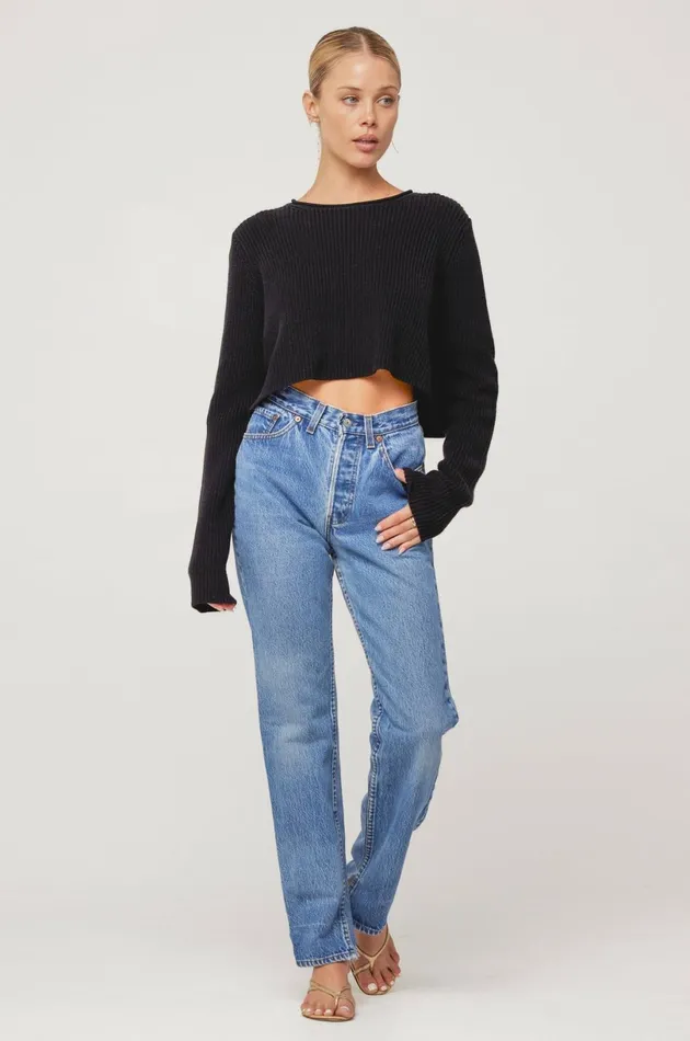RESA Tops Maeve Sweater In Black 8211 Women
