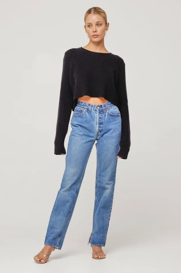 RESA Tops Maeve Sweater In Black 8211 Women