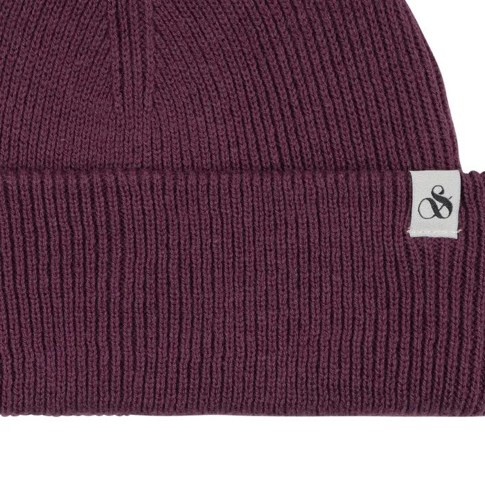 SandS CAPTAIN CUFF BEANIE Black Women Scotch and Soda Hats Scarves and Gloves SandS CAPTAIN CUFF BEANIE Black Women Scotch and Soda Hats Scarves and Gloves