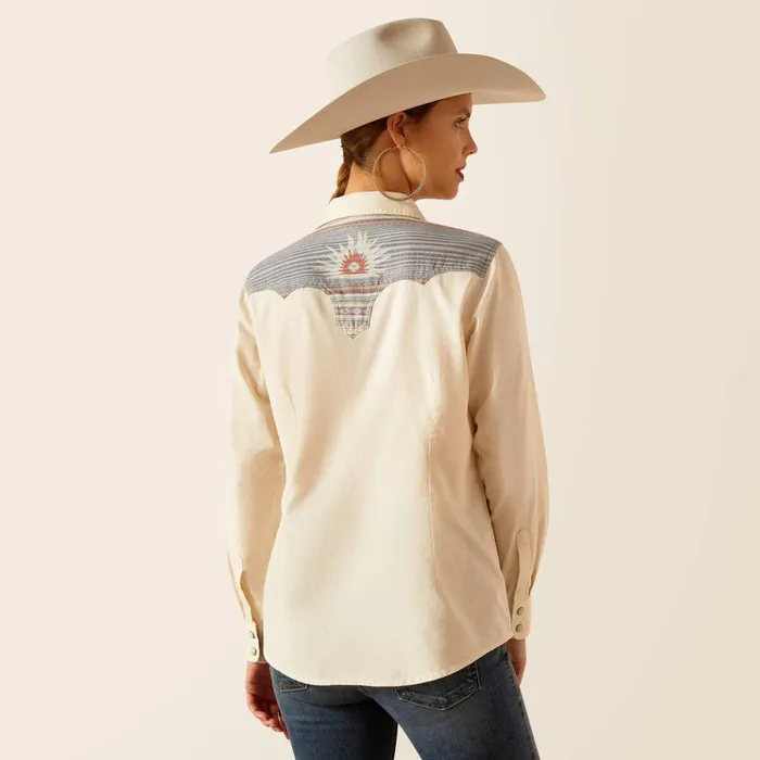 Sendero Serape Shirt Serapeturtledove Women Ariat TShirts and Tops Sendero Serape Shirt Serapeturtledove Women Ariat TShirts and Tops