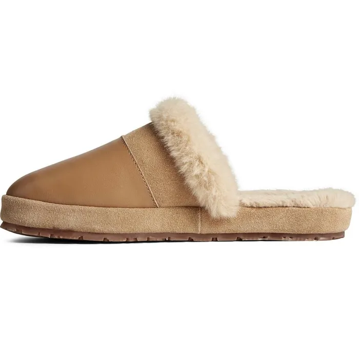 Slippers Women Sperry Cape May Slipper Tan Slippers Women Sperry Cape May Slipper Tan
