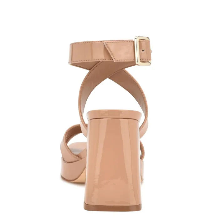 Tackle Ankle Strap Platform Sandals Blush Patent Women Nine West Platforms Tackle Ankle Strap Platform Sandals Blush Patent Women Nine West Platforms