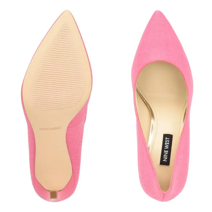 Tatiana Pointy Toe Pumps Pink Women Nine West Pumps Tatiana Pointy Toe Pumps Pink Women Nine West Pumps