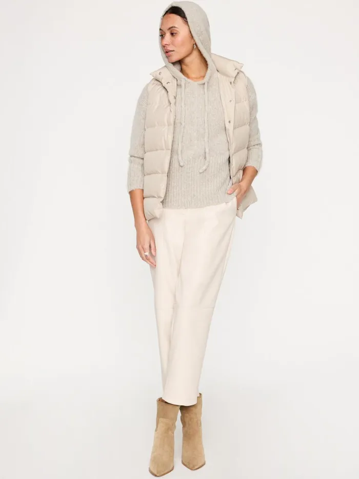 The Camille Luxe Hoodie Dusk Mlange Women Brochu Walker Sweaters