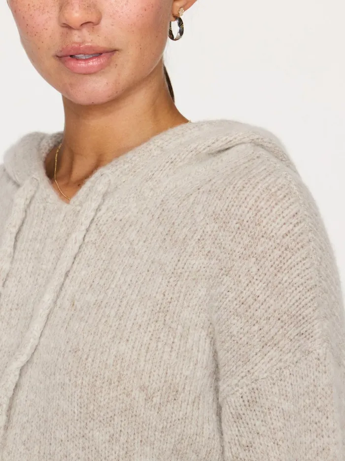The Camille Luxe Hoodie Dusk Mlange Women Brochu Walker Sweaters