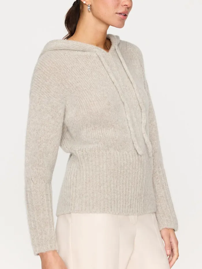 The Camille Luxe Hoodie Dusk Mlange Women Brochu Walker Sweaters