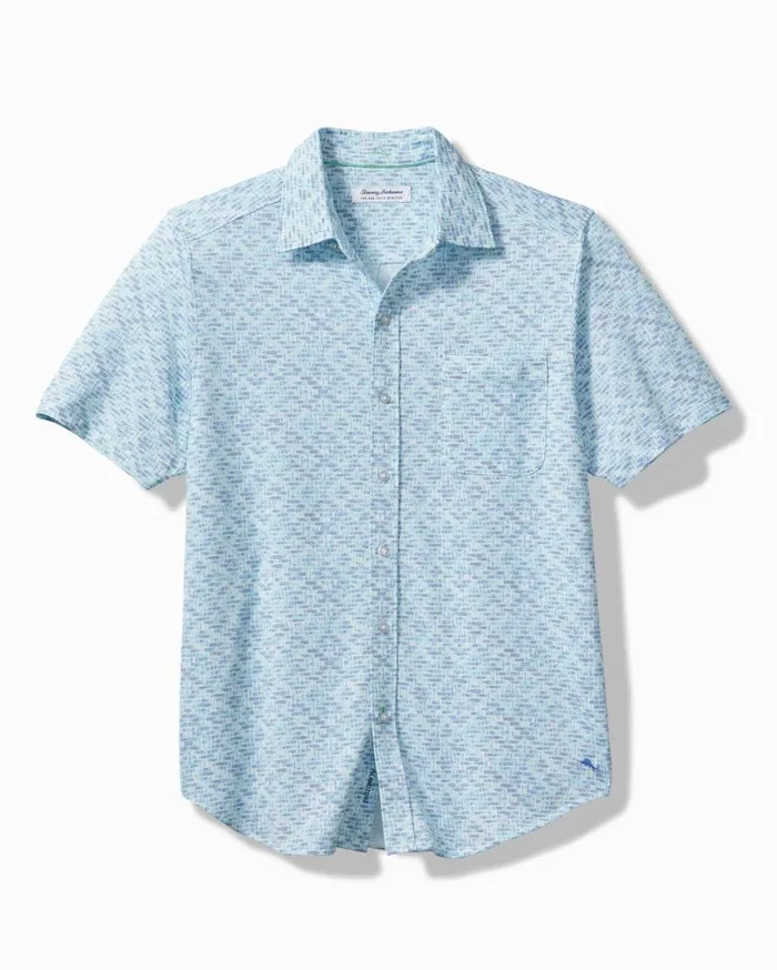 Tommy Bahama Big and Tall Bahama Coast Parrot Paradise IslandZone Polo Opal Big and Tall Shirts