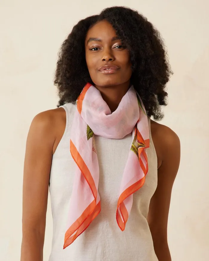 Tommy Bahama Tangled Vines Wrap Hibiscus Women Scarves and Wraps Tommy Bahama Tangled Vines Wrap Hibiscus Women Scarves and Wraps