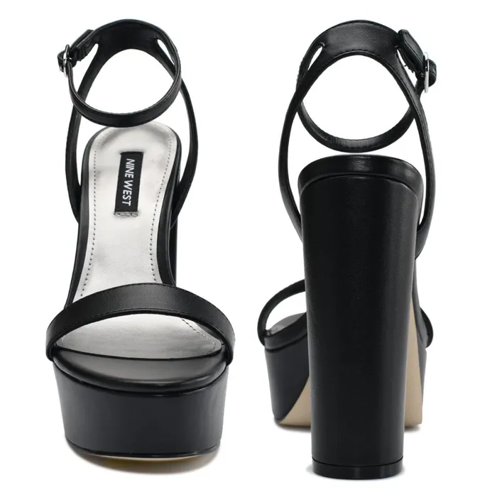 Uknow Platform Dress Sandals Black Women Nine West Platforms Uknow Platform Dress Sandals Black Women Nine West Platforms