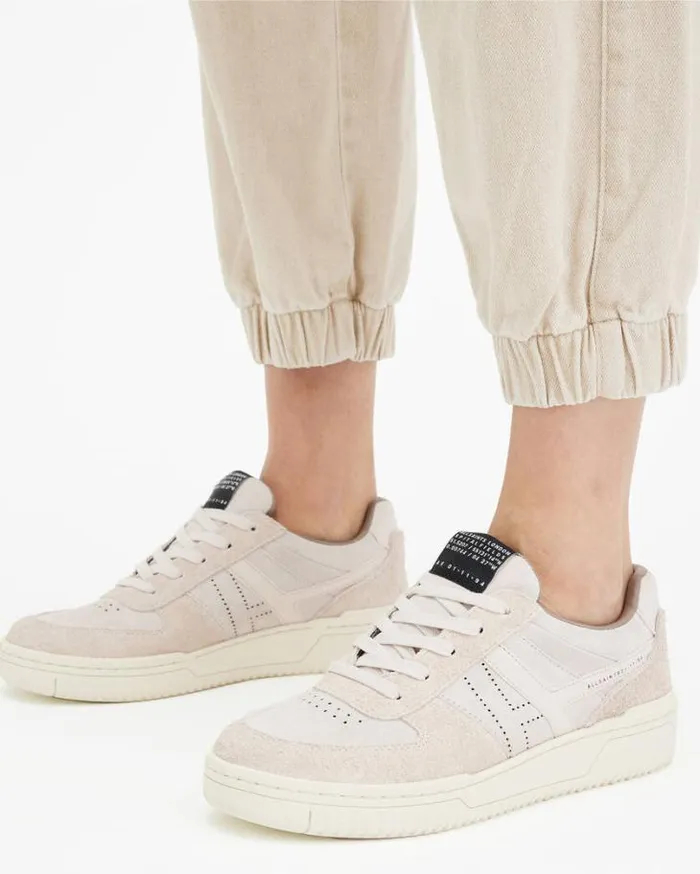 Vix Low Top Round Toe Suede Sneakers Pale Rose Pink Women AllSaints Shoes and Boots Vix Low Top Round Toe Suede Sneakers Pale Rose Pink Women AllSaints Shoes and Boots