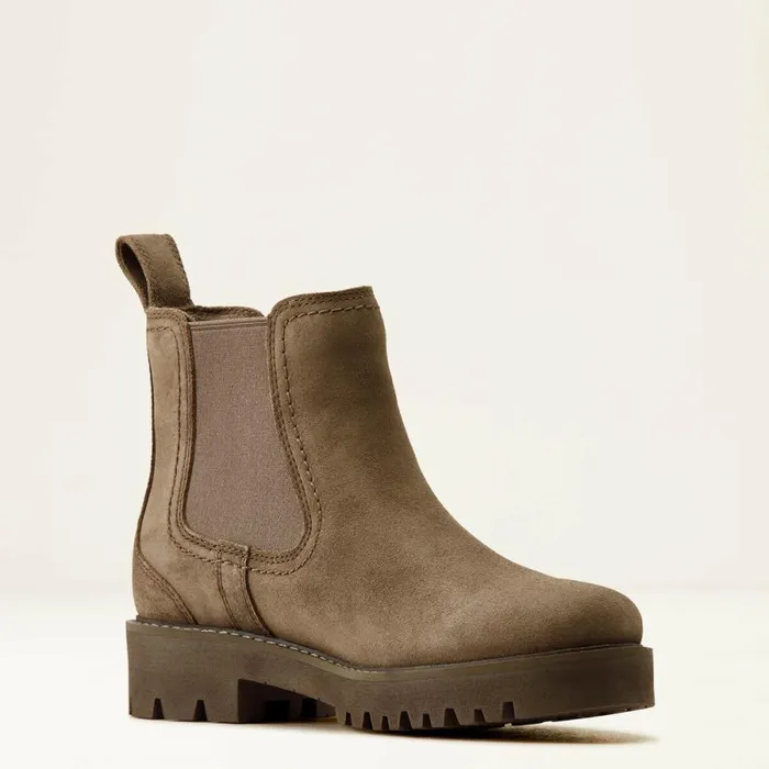 Wexford Lug Chelsea Boot Dark Moss Women Ariat Booties Wexford Lug Chelsea Boot Dark Moss Women Ariat Booties