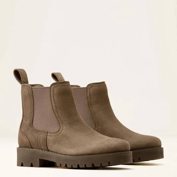 Wexford Lug Chelsea Boot Dark Moss Women Ariat Booties Wexford Lug Chelsea Boot Dark Moss Women Ariat Booties