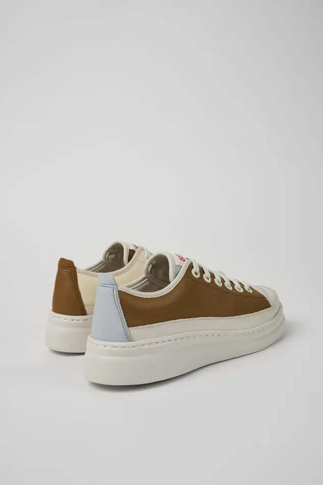 Women Camper Sneakers Twins Multicolored Leather Sneaker