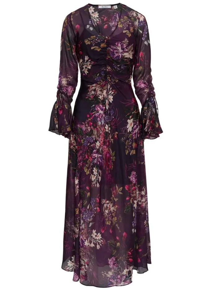 Women DIANA DRESS Aubergine Robert Graham Dresses
